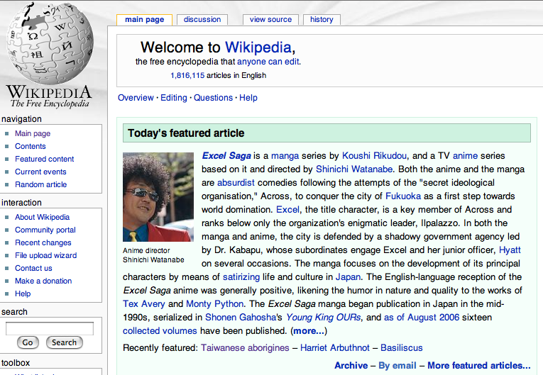 wikipedia article of the day!